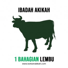 Akikah - 1 Bahagian Lembu (RM320)